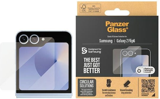 PanzerGlass Classic Fit Tempered Glass (Galaxy Z Flip6 / Z Flip7 FE)