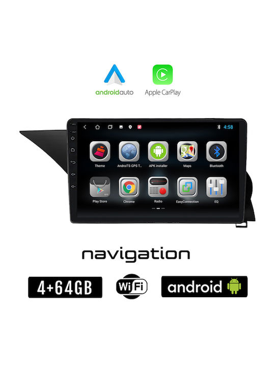 Booma Car Audio System for Mercedes-Benz GLK (X204) 2008-2013 (Bluetooth/USB/WiFi/GPS/Apple-Carplay/Android-Auto) with Touch Screen 9"