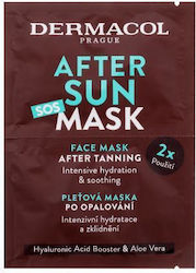 Dermacol After Sun Sos Μάσκα Προσώπου 2 τμχ x 8ml Dermacol After Sun Sos Μάσκα Προσώπου 2 τμχ x 8ml
