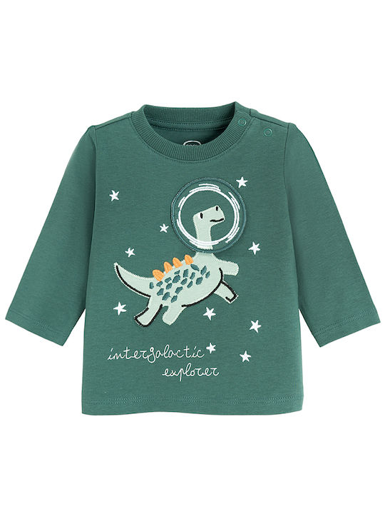 Cool Club Kids' Blouse Long Sleeve Green