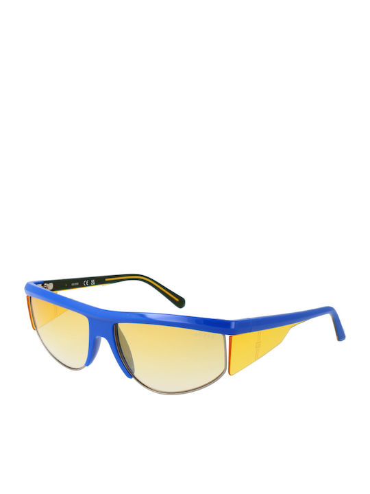 Guess Ochelari de soare Albastru cu Cadru & Maro Lentilă Guess Ochelari de soare Albastru cu Cadru & Maro Lentilă