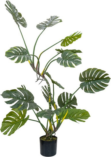 Künstliche Pflanze im Topf Monstera Grün 155cm Zen Collection