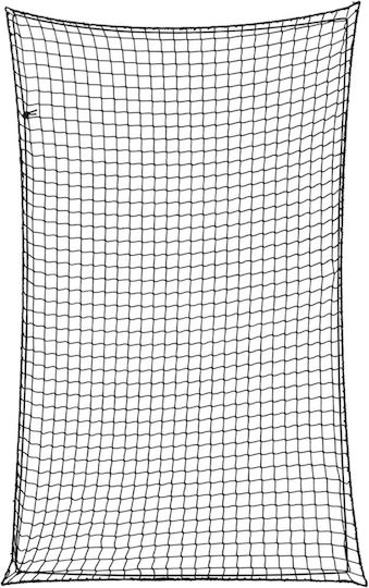 vidaXL Δίχτυ Αποσκευών Αυτοκινήτου 250x250cm Μαύρο