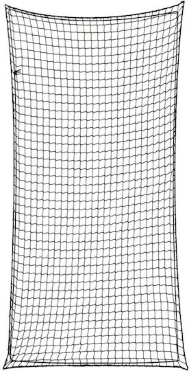 vidaXL Car Luggage Net Black 350x350cm