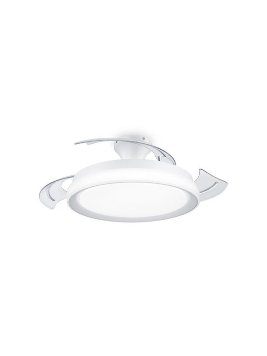 Philips Таванна LED светлина Вентилатор LED 35w 230v 5500 4000 2700k+rc Бял