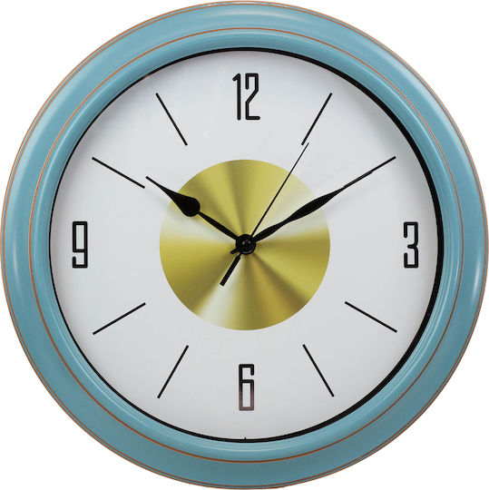 Viosarp Wall Clock Light Blue Ø40cm