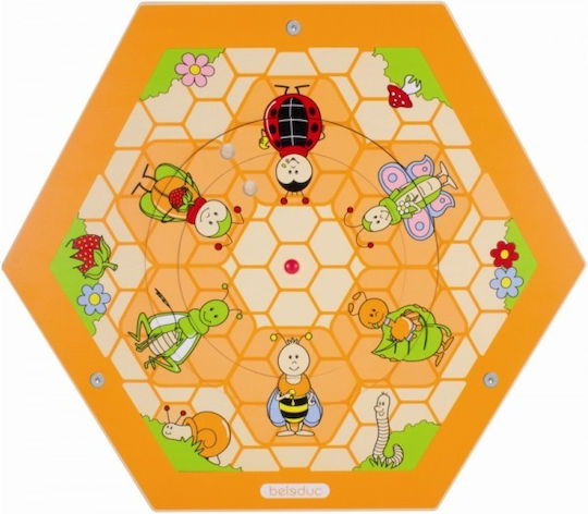 Beleduc Wall Decal Bee Friends Joc Educațional de Cunoștințe