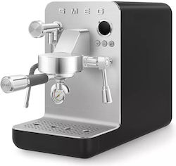 Smeg Ημιαυτόματη για Αλεσμένο Καφέ Μαύρη EMC02BLMEU Smeg Ημιαυτόματη για Αλεσμένο Καφέ Μαύρη EMC02BLMEU