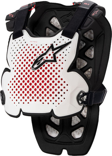 Alpinestars Протекторен Протектор За Мотокрос Бял Цвят