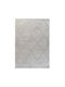 Tzikas Carpets Alloy Teppich Rechteckig Synthetisch,Polyester/Cotton/Leather Gray
