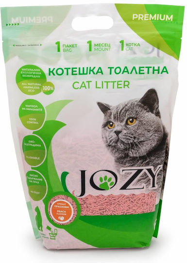 Tofu Φυτική Άμμος Γάτας Tofu με Άρωμα Ροδάκινο 2.5kg / 6lt