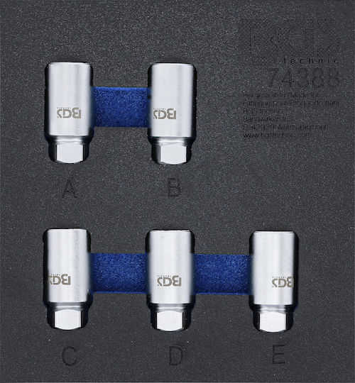 BGS Technic Διάφορα Κλειδιά 5τμχ για Tesla