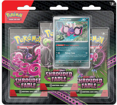 Pokemon Scarlet & Violet Shrouded Fable 3-booster Blister Pokémon Pachete