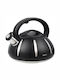 KING Hoff Wasserkocher Edelstahl Schwarz 3000ml