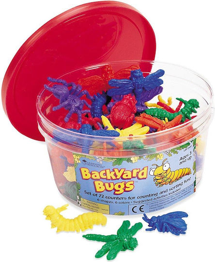 Learning Resources Garden Insect Counting Kit - 72 pieces