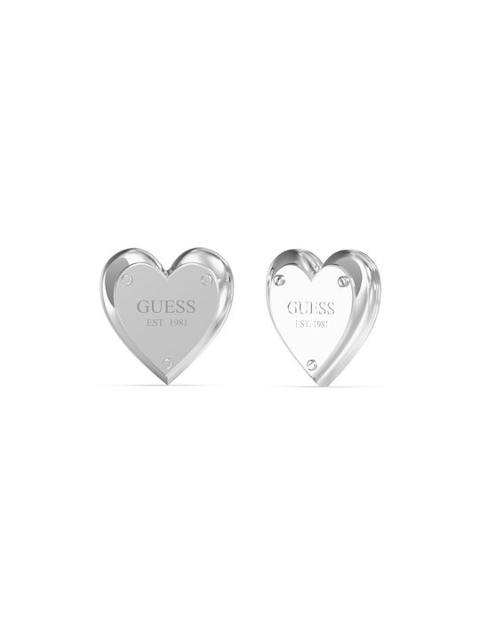 Guess All You Need Is Love Earrings made of Steel Gold Plated