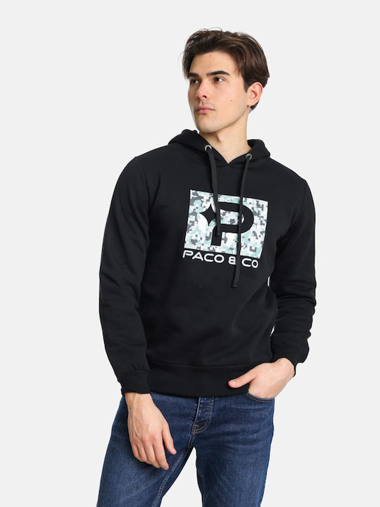 Herren-Sweatshirt P Schwarz