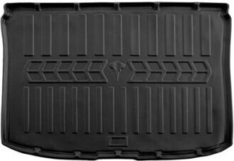 Umbrella Covorașe Portbagaj 1buc din Furtun pentru Citroen C4 2004-2010 Negre