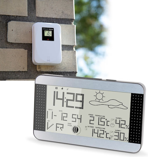 Alecto Ws-1700 Wetterstation Drahtloser Sensor Silber
