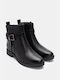 Ankle Boots with Buckle 4305201-black