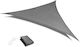 Modernhome Πανί Σκίασης Γκρι 3x3m