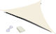 Modernhome Sonnensegel Beige 4x4m