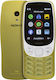 Nokia 3210 Dual SIM Mobil cu Butone Auriu