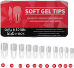 Soft Gel Tips Unghii False 550buc 24453