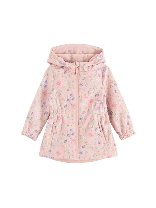 Cool Club Kids Casual Jacket with Hood Pink