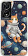 Lost In Space Cat Tcl 505 Flexible Tpu Διάφανη Σιλικόνη