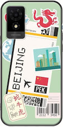 Ticket To Beijing TCL 501 Schwarzes TPU Silikon Ticket To Beijing TCL 501 Schwarzes TPU Silikon