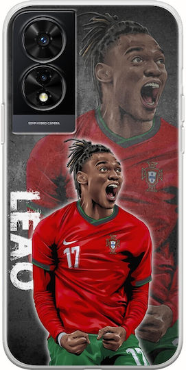 Euro 2024 Rafael Leao Tcl 505 TPU Flexibil Transparent Siliconic