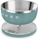 Smeg Digital Kitchen Scale With Bucket Up To 5kg Green