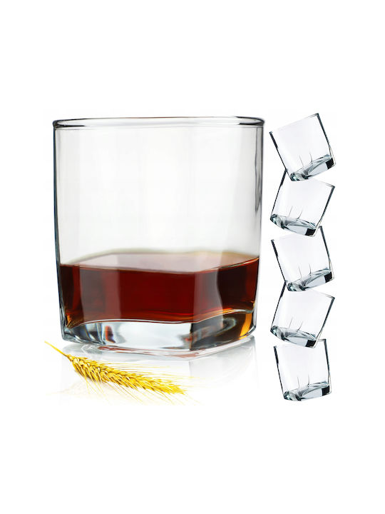 Kadax Glass Set Whiskey / Cocktail/Drinking made of Glass 310ml 6pcs