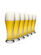 Kadax Set Gläser Bier, μπίρας / Wasser aus Glas 665ml 6Stück
