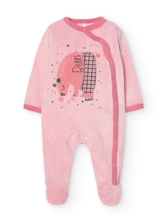 Boboli Baby Bodysuit Velvet Rose