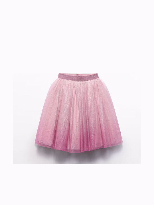 Kids' Tulle Skirt Pink