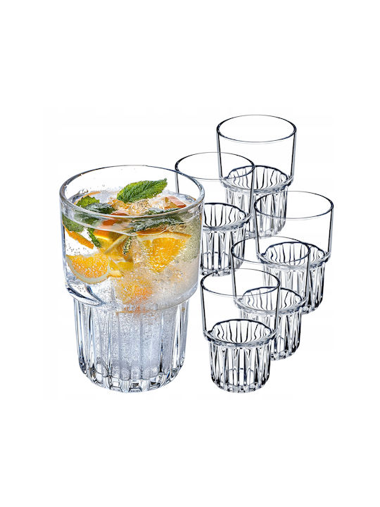 Kadax Glass Set Water made of Glass 320ml 6pcs