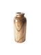 Atmosphera Decorative Vase Brown 18.5x18.5x37cm