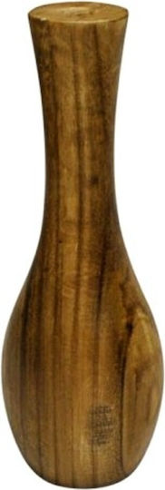 Atmosphera Decorative Vase Brown 15x15x43.5cm