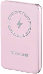 Verbatim Charge 'n' Go MagSafe Power Bank 10000mAh with USB-C Port Power Delivery Pink Verbatim Charge 'n' Go MagSafe Power Bank 10000mAh with USB-C Port Power Delivery Pink