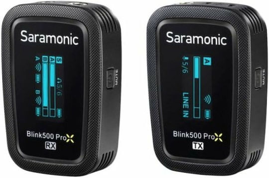 Saramonic Blink500 ProX Q1 Set Wireless Microphone Clip On for Camera