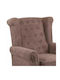 Piore Sessel Dark Walnut Brown 77x80x106cm