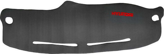 Autoline Car Dashboard Cover with Emblem for Volvo C40 Black Colour