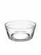 Kadax Glass Salad Bowl Transparent 14x14cm