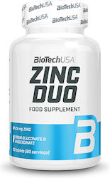 Biotech USA Zinc Duo 25mg 60 ταμπλέτες Biotech USA Zinc Duo 25mg 60 ταμπλέτες