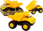 Yellow Dump Truck Construction Vehicle Trailer Large Auto