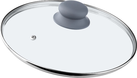 Kadax Καπάκι για Τηγάνι και Κατσαρόλα Γυάλινο 24cm 143108