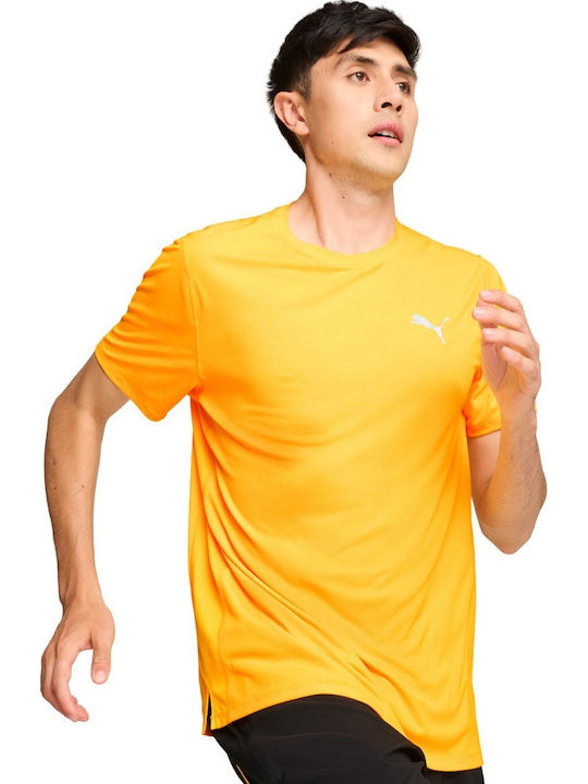 PUMA Favorite Velocity Αθλητικό T-shirt Κίτρινο