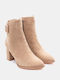 Ankle Boots with Decorative Strap 4307397-dark beige